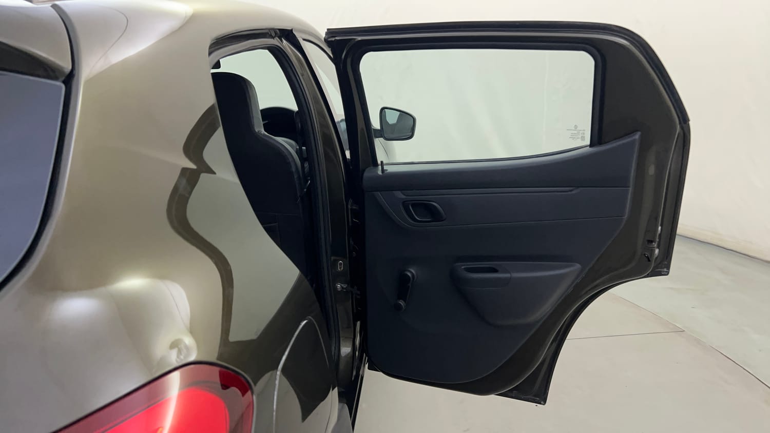 Used 2016 Renault Kwid RXL Petrol Manual interior RIGHT REAR DOOR OPEN VIEW