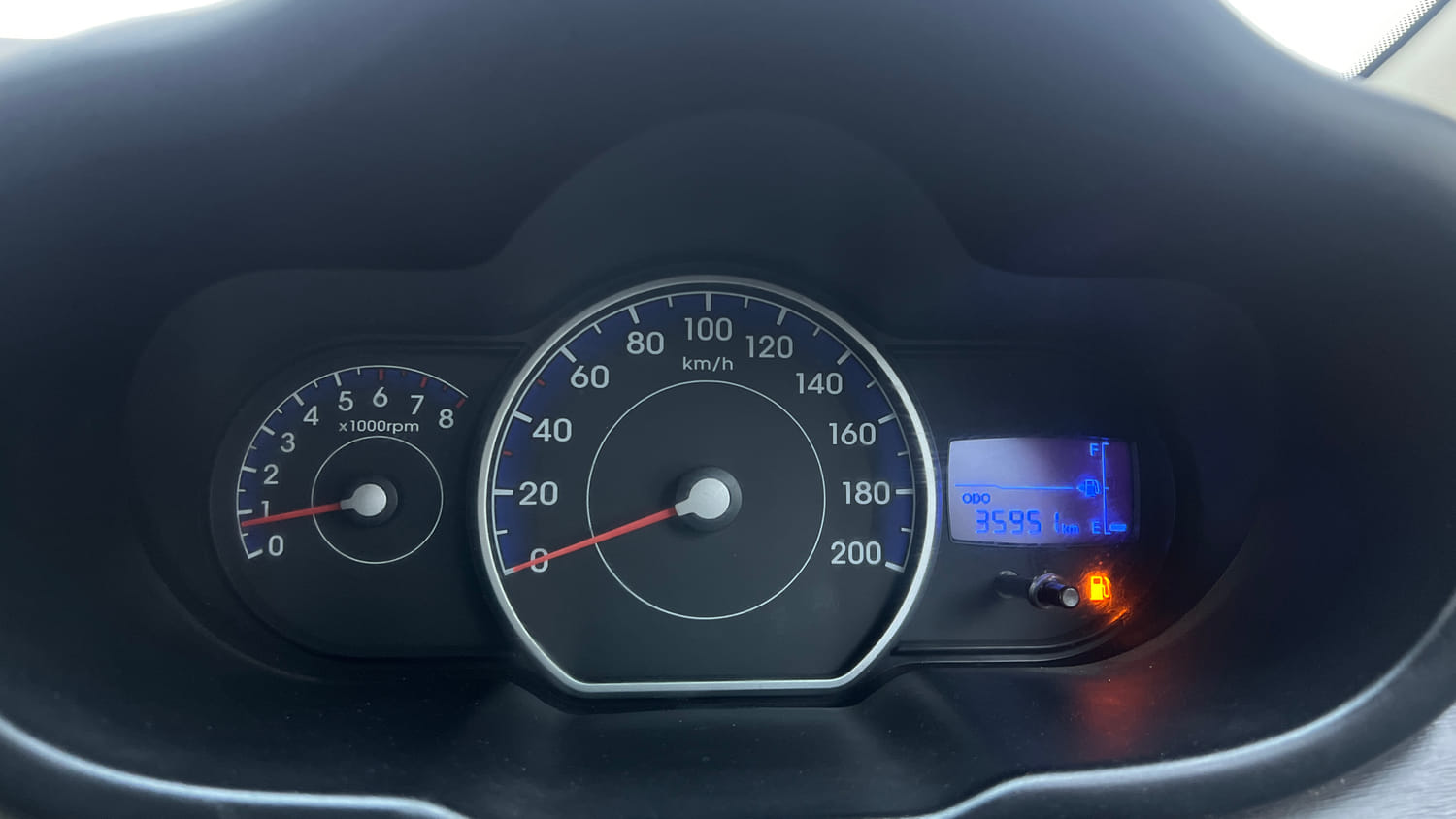 Used 2012 Hyundai i10 Era 1.1 iRDE2 Petrol Manual interior CLUSTERMETER VIEW