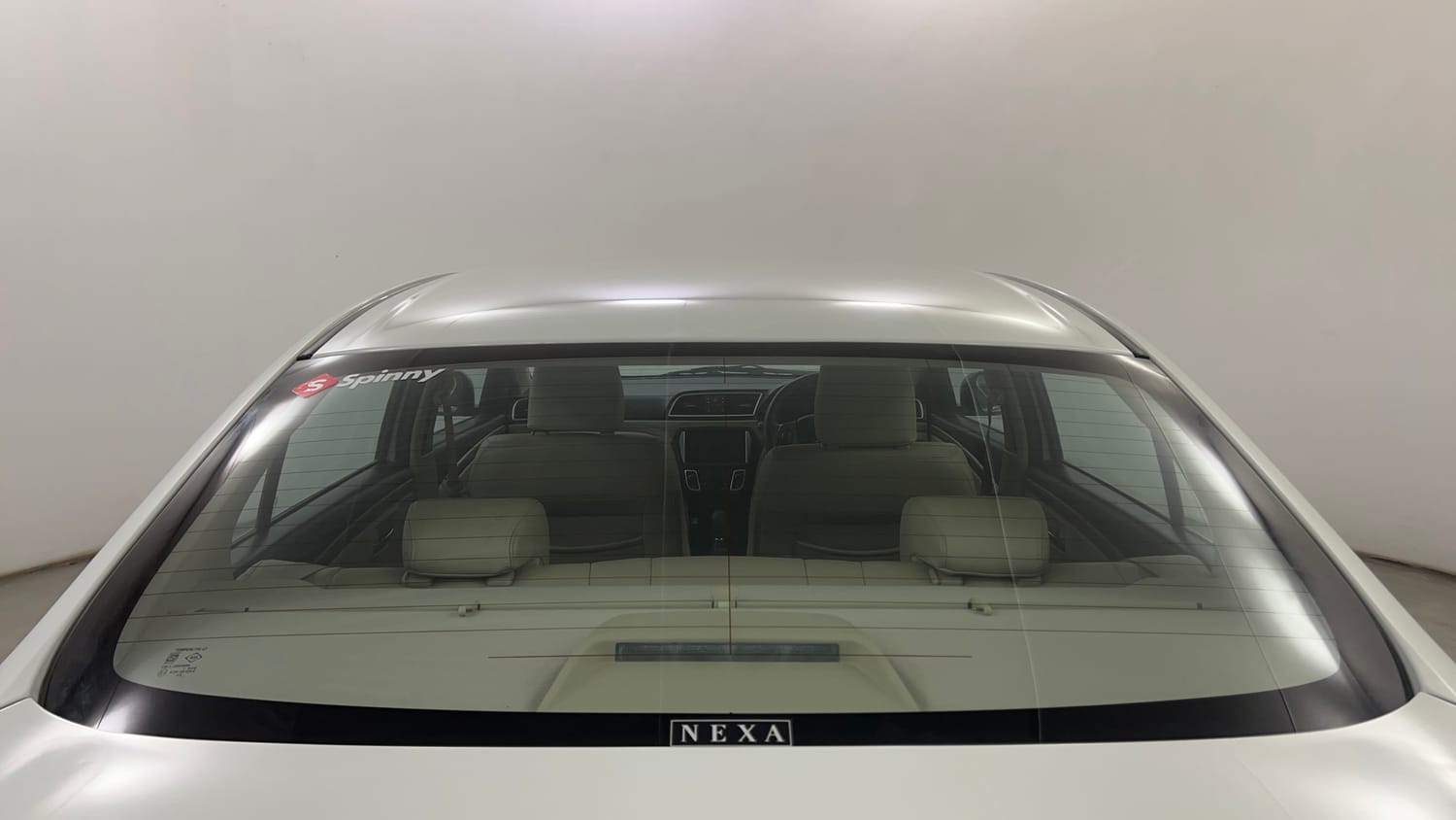 Used 2025 Maruti Suzuki Ciaz Alpha 1.5 AT Petrol Automatic exterior BACK WINDSHIELD VIEW