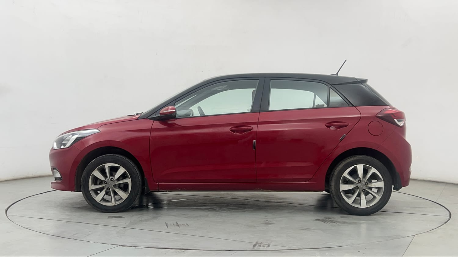 Used 2017 Hyundai Elite i20 Asta 1.2 Dual Tone Petrol Manual exterior LEFT SIDE VIEW