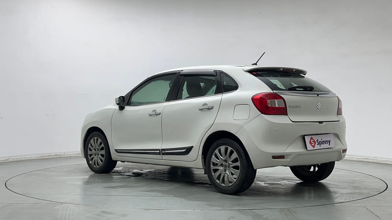 Used 2016 Maruti Suzuki Baleno Zeta 1.2 AT Petrol Automatic exterior LEFT REAR CORNER VIEW
