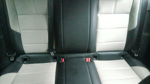 Used 2025 Skoda Kylaq Signature Petrol Manual interior REAR SEAT CONDITION VIEW