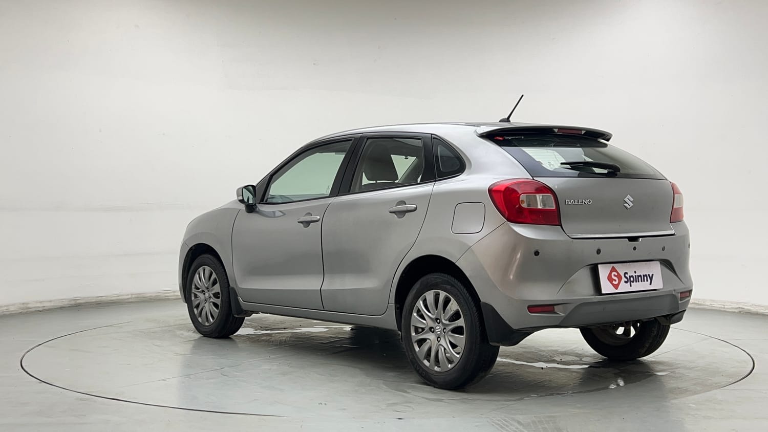 Used 2018 Maruti Suzuki Baleno Delta 1.2 Petrol Manual exterior LEFT REAR CORNER VIEW