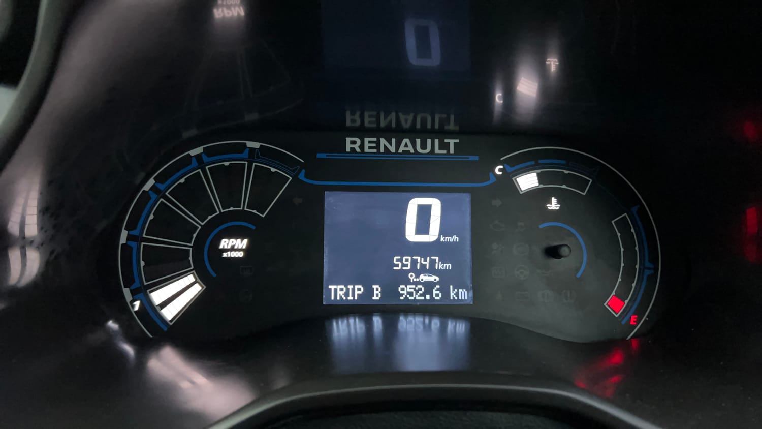 Used 2022 Renault Triber Limited Edition Petrol Manual interior CLUSTERMETER VIEW