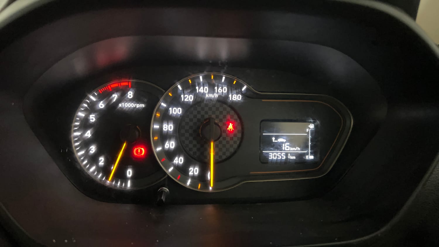 Used 2020 Hyundai Santro Sportz Petrol Manual interior CLUSTERMETER VIEW