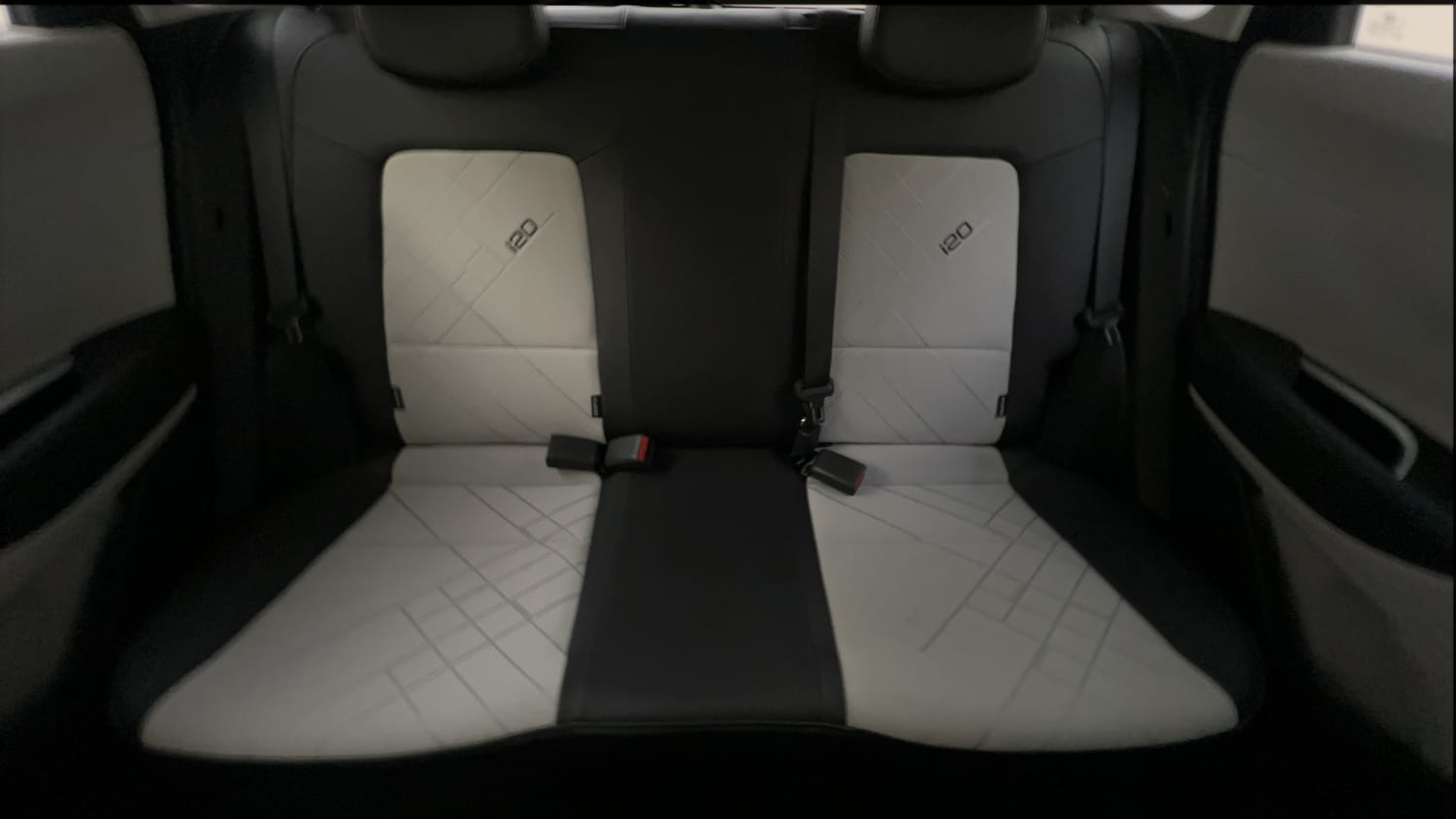 Used 2024 Hyundai New i20 Asta (O) 1.2 IVT Petrol Automatic interior REAR SEAT CONDITION VIEW
