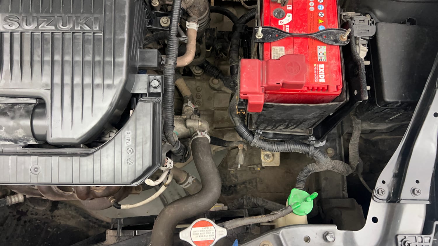 Used 2017 Maruti Suzuki Swift VXi Petrol Manual engine ENGINE LEFT SIDE VIEW
