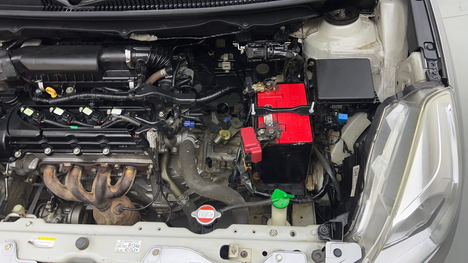 Used 2018 Maruti Suzuki Baleno Delta 1.2 Petrol Manual engine ENGINE LEFT SIDE VIEW