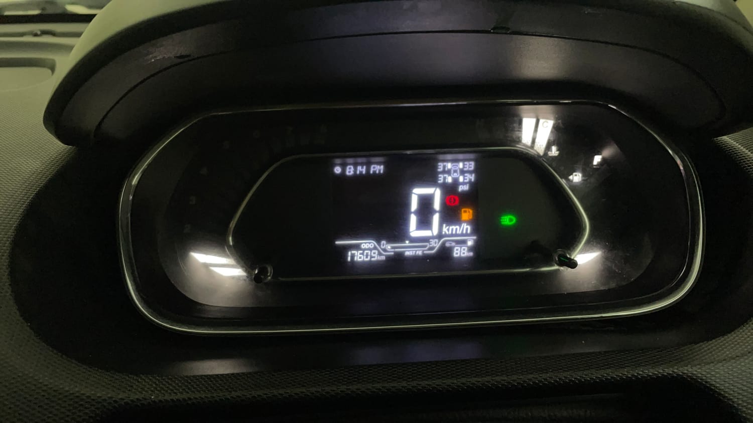 Used 2023 Tata Tiago XZ Plus Petrol Manual interior CLUSTERMETER VIEW