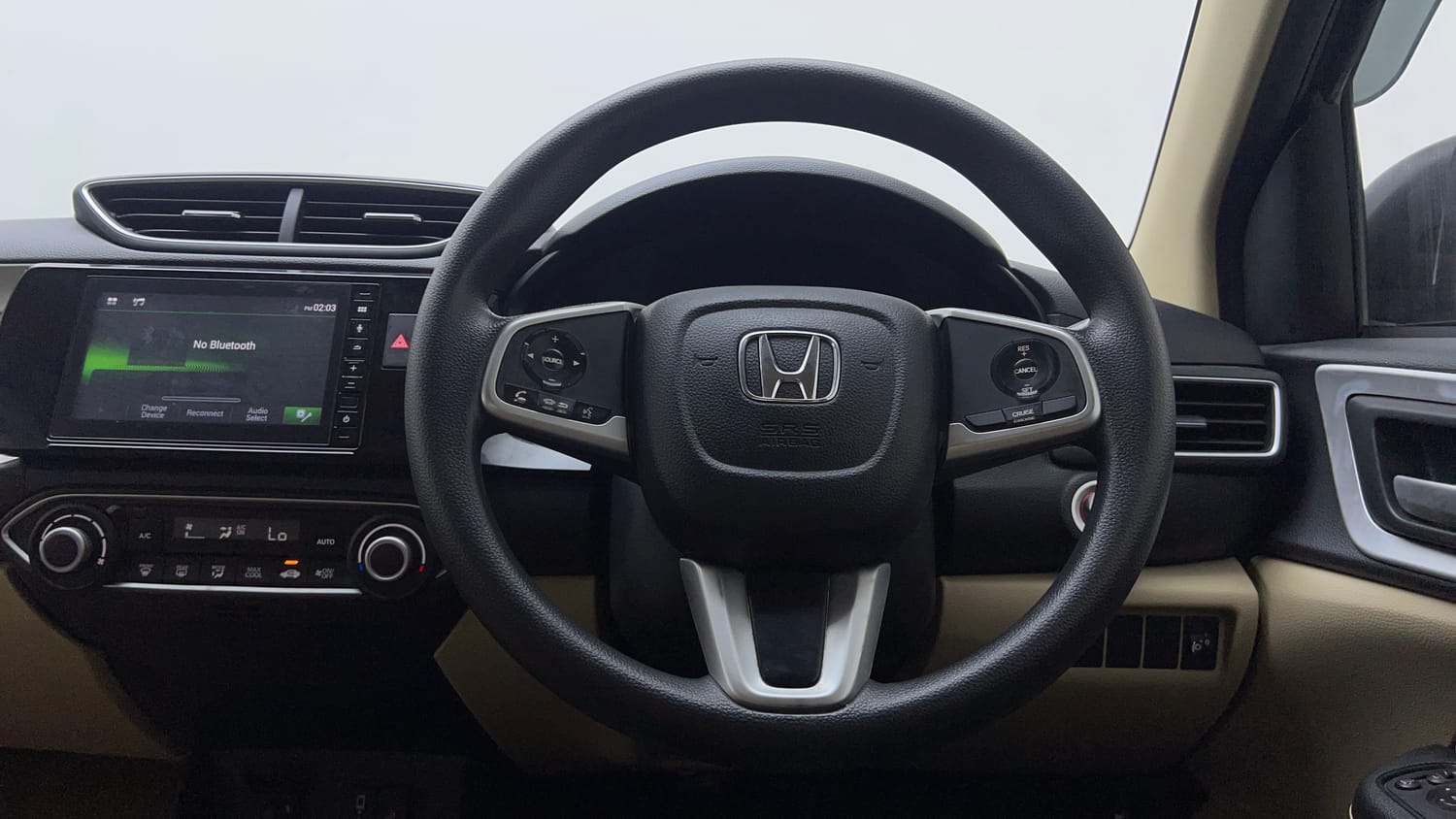 Used 2025 honda Amaze 2nd Generation VX 1.2 Petrol MT Petrol Manual interior STEERING VIEW