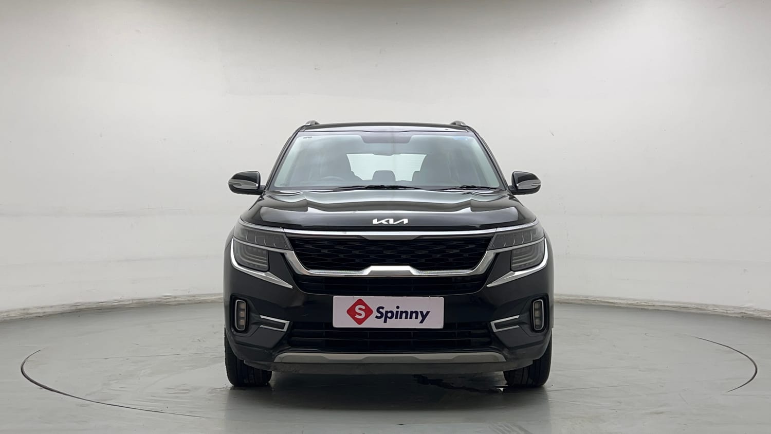 Used 2023 kia Seltos HTX 1.5 Petrol IVT Petrol Automatic exterior FRONT VIEW
