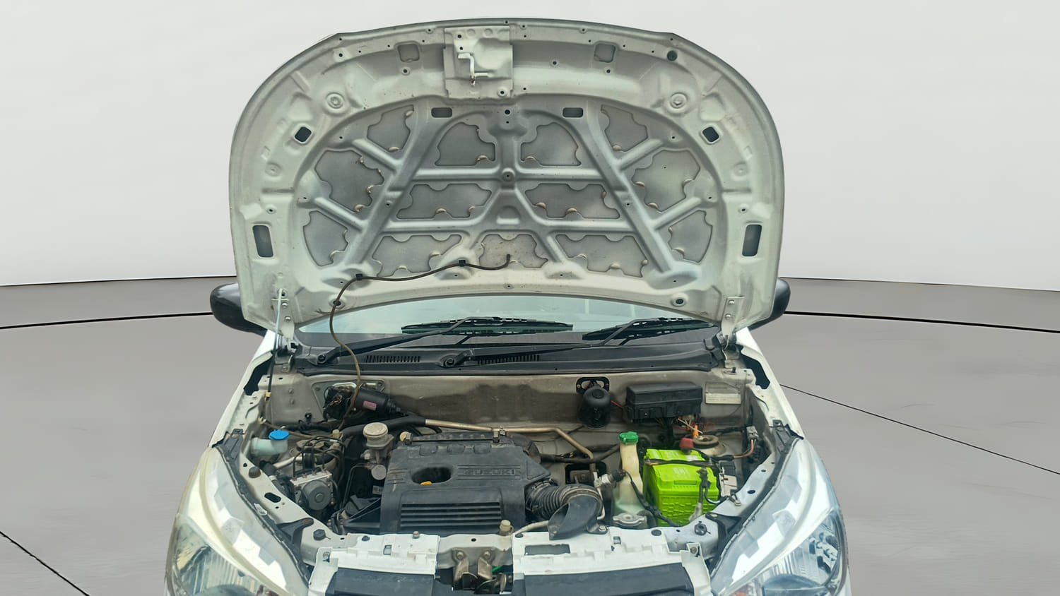 Used 2019 Maruti Suzuki Alto K10 VXi Petrol Manual engine ENGINE & BONNET OPEN FRONT VIEW