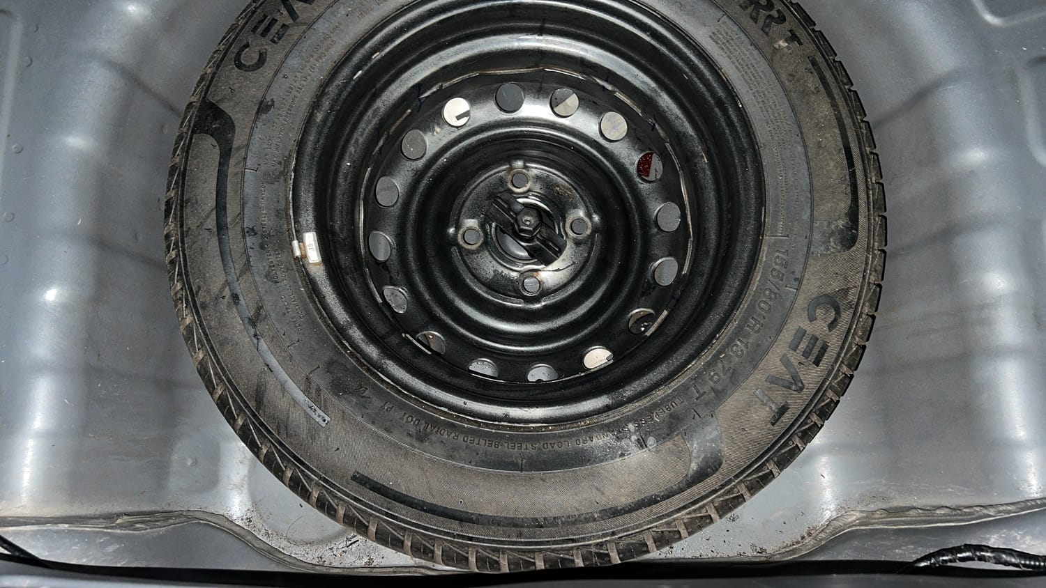 Used 2020 Hyundai Santro Sportz Petrol Manual tyres SPARE TYRE VIEW