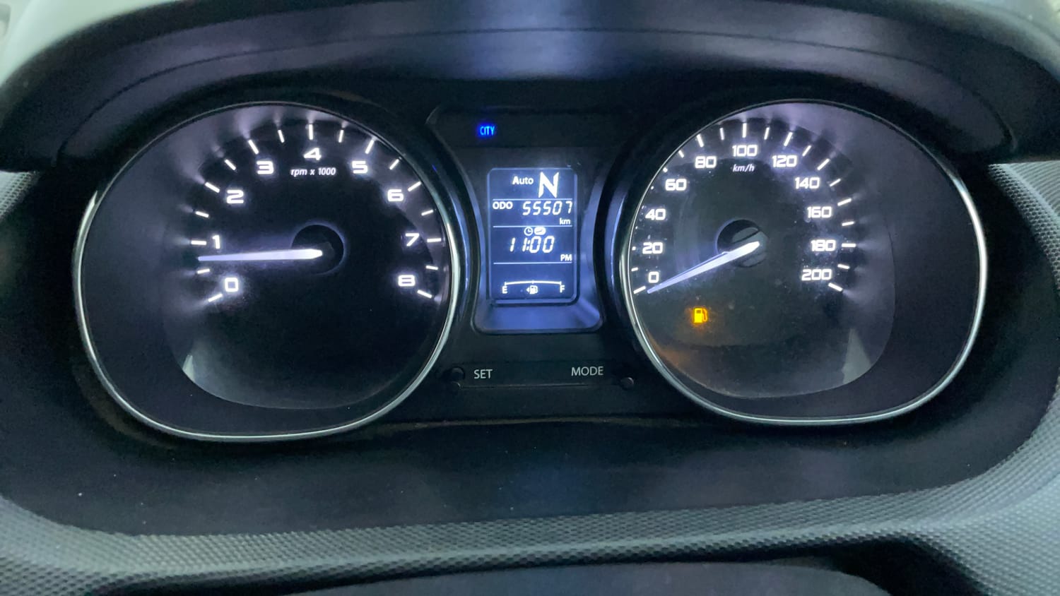 Used 2019 Tata Tiago Revotron XZA Plus Petrol Automatic interior CLUSTERMETER VIEW
