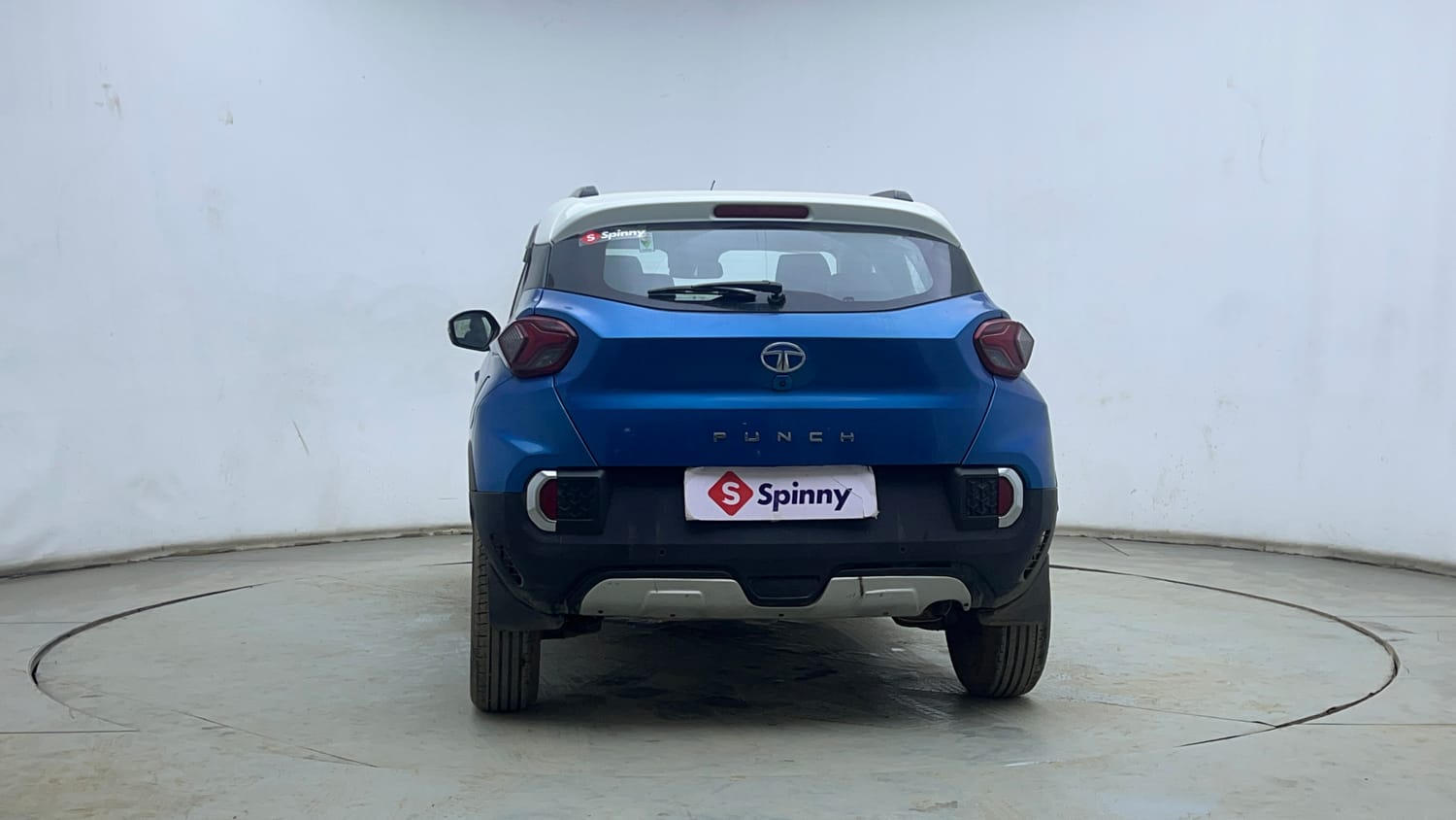 Used 2022 Tata Punch Creative Dual Tone AMT Petrol Automatic exterior BACK VIEW