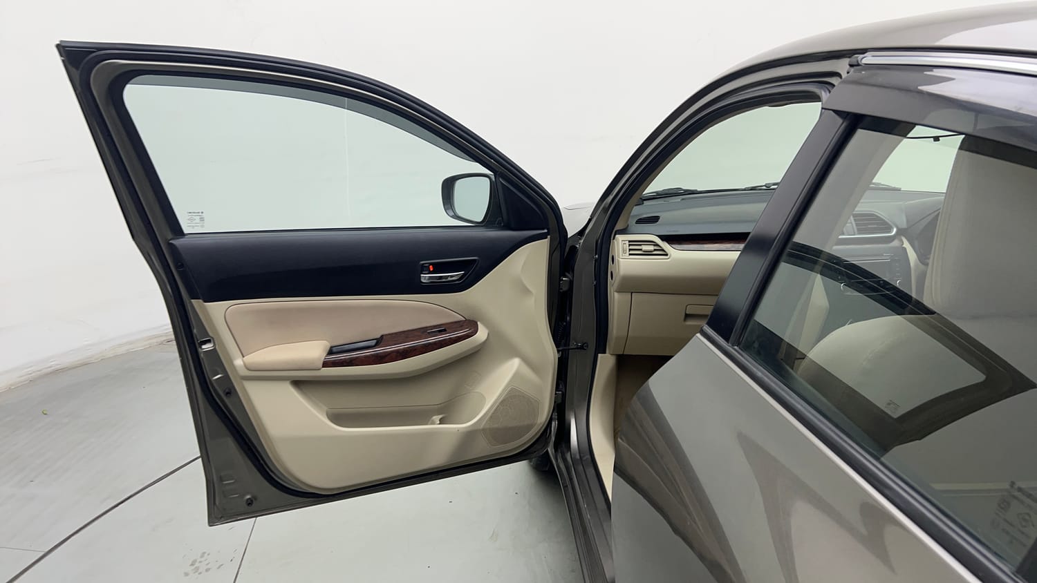 Used 2018 Maruti Suzuki Dzire VXi AMT Petrol Automatic interior LEFT FRONT DOOR OPEN VIEW