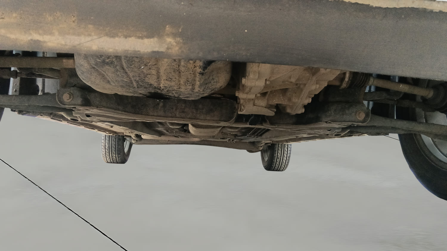 Used 2018 Ford Freestyle Titanium 1.2 Ti-VCT Petrol Manual extra FRONT LEFT UNDERBODY VIEW
