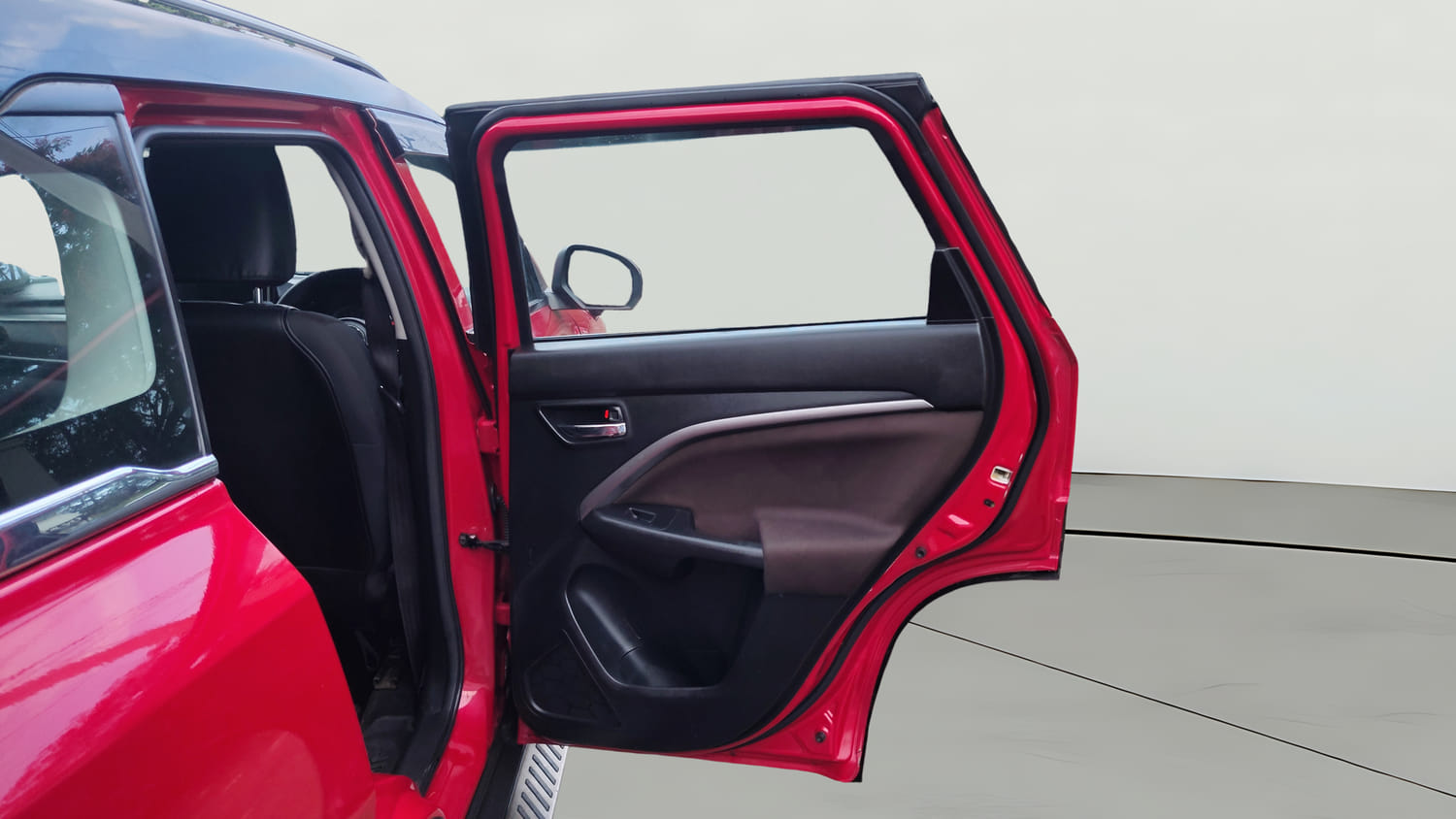 Used 2023 Maruti Suzuki Brezza ZXi Plus Petrol Manual interior RIGHT REAR DOOR OPEN VIEW