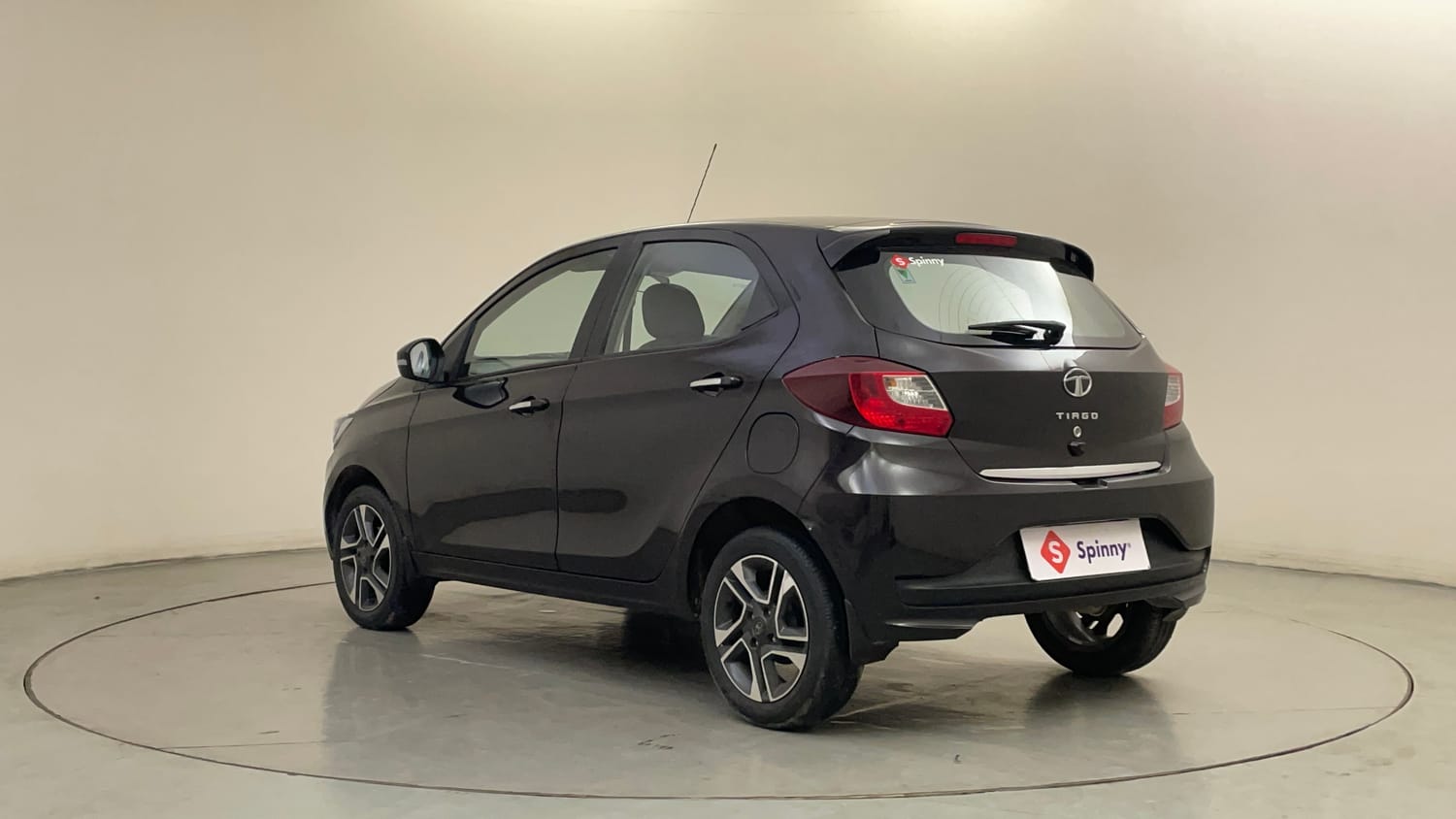 Used 2023 Tata Tiago XZ Plus Petrol Manual exterior LEFT REAR CORNER VIEW