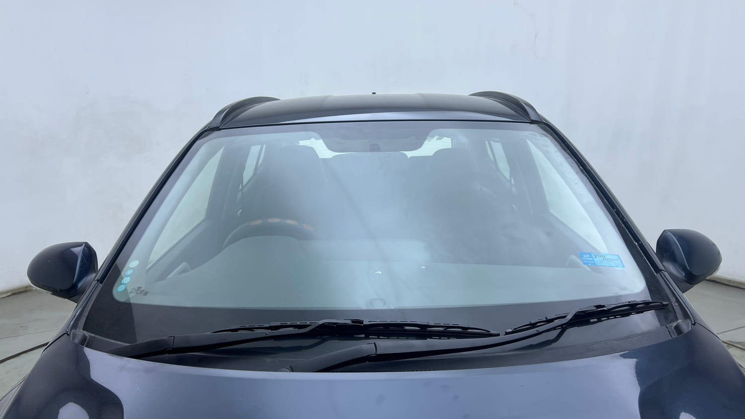 Used 2021 Hyundai Grand i10 Nios Sportz 1.2 Kappa VTVT Petrol Manual exterior FRONT WINDSHIELD VIEW