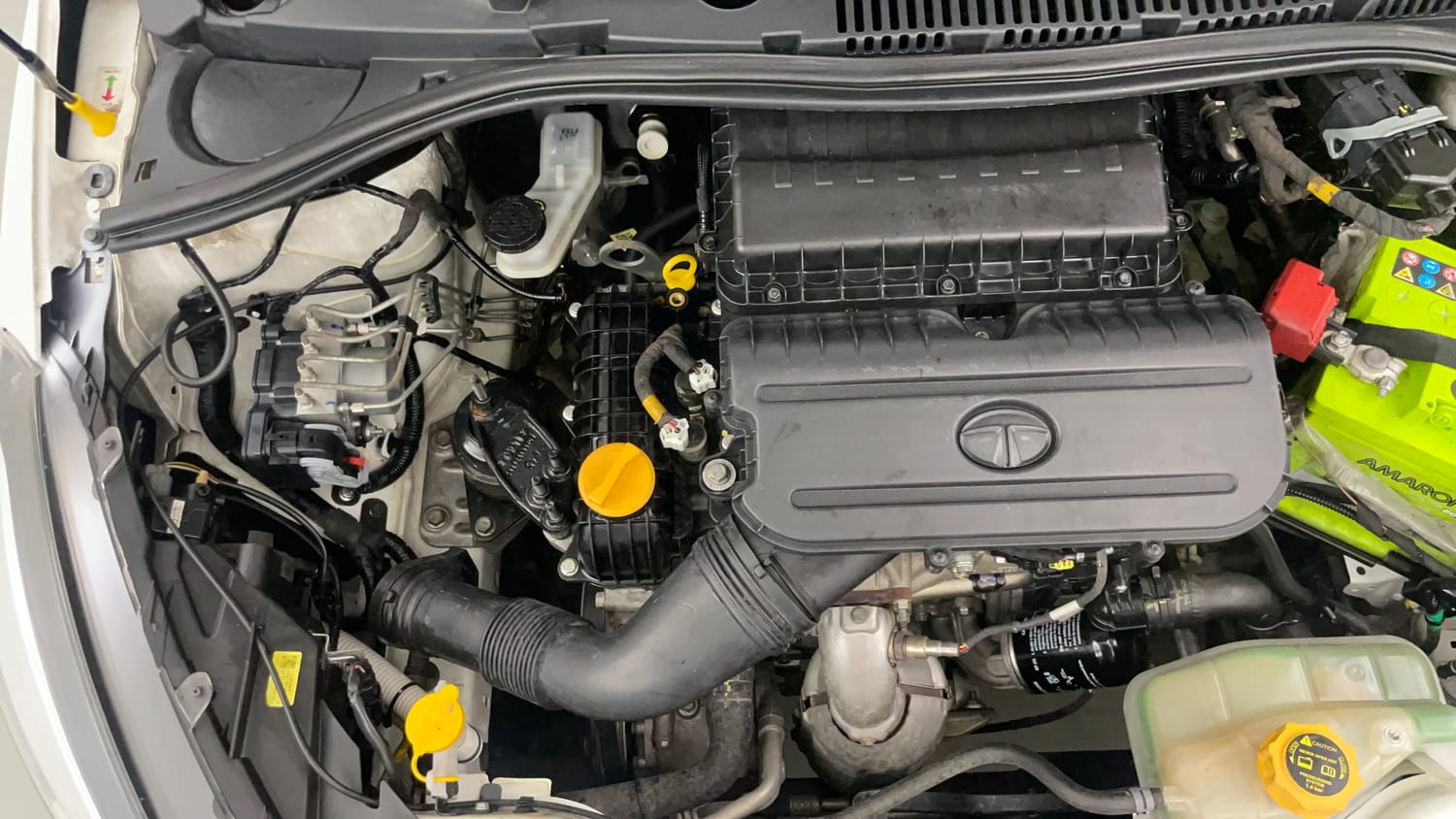 Used 2022 Tata Tigor XZA Plus Petrol Automatic engine ENGINE RIGHT SIDE VIEW