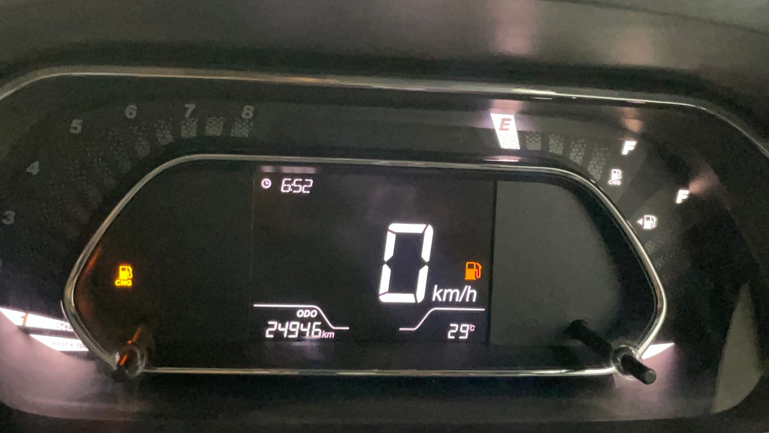 Used 2023 Tata Tiago XZ Plus CNG Cng Manual interior CLUSTERMETER VIEW