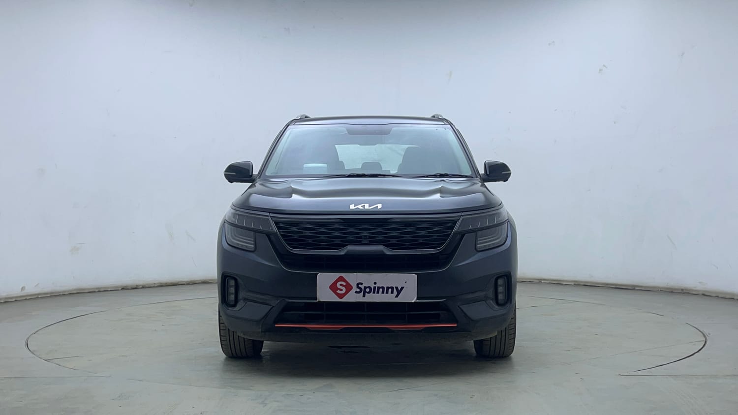 Used 2022 Kia Seltos X Line 1.4 DCT Petrol Automatic exterior FRONT VIEW