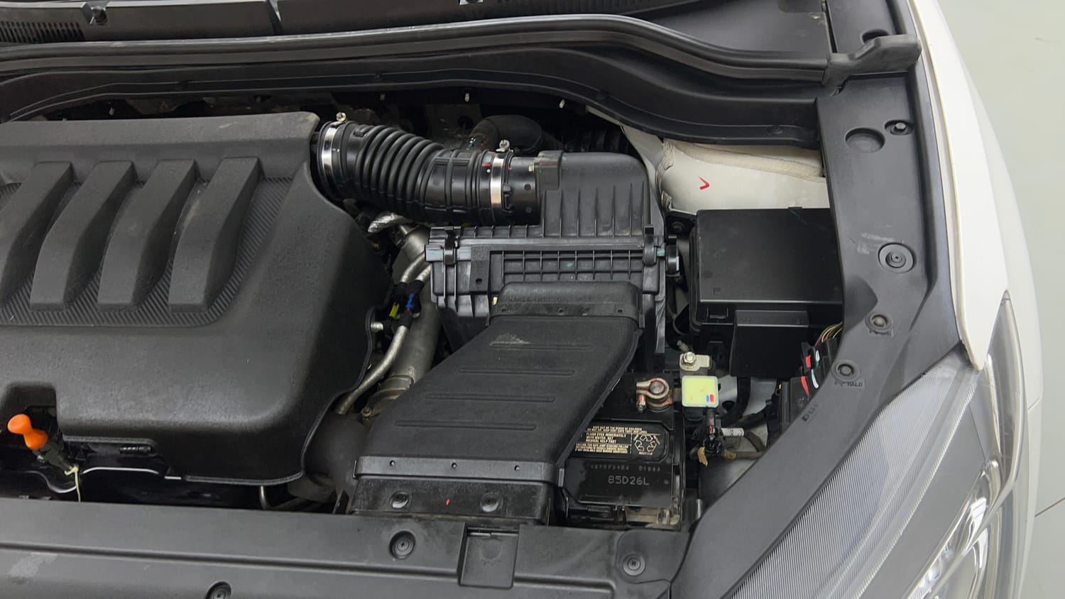 Used 2022 Mahindra XUV700 AX 5 Petrol AT 5 STR Petrol Automatic engine ENGINE LEFT SIDE VIEW