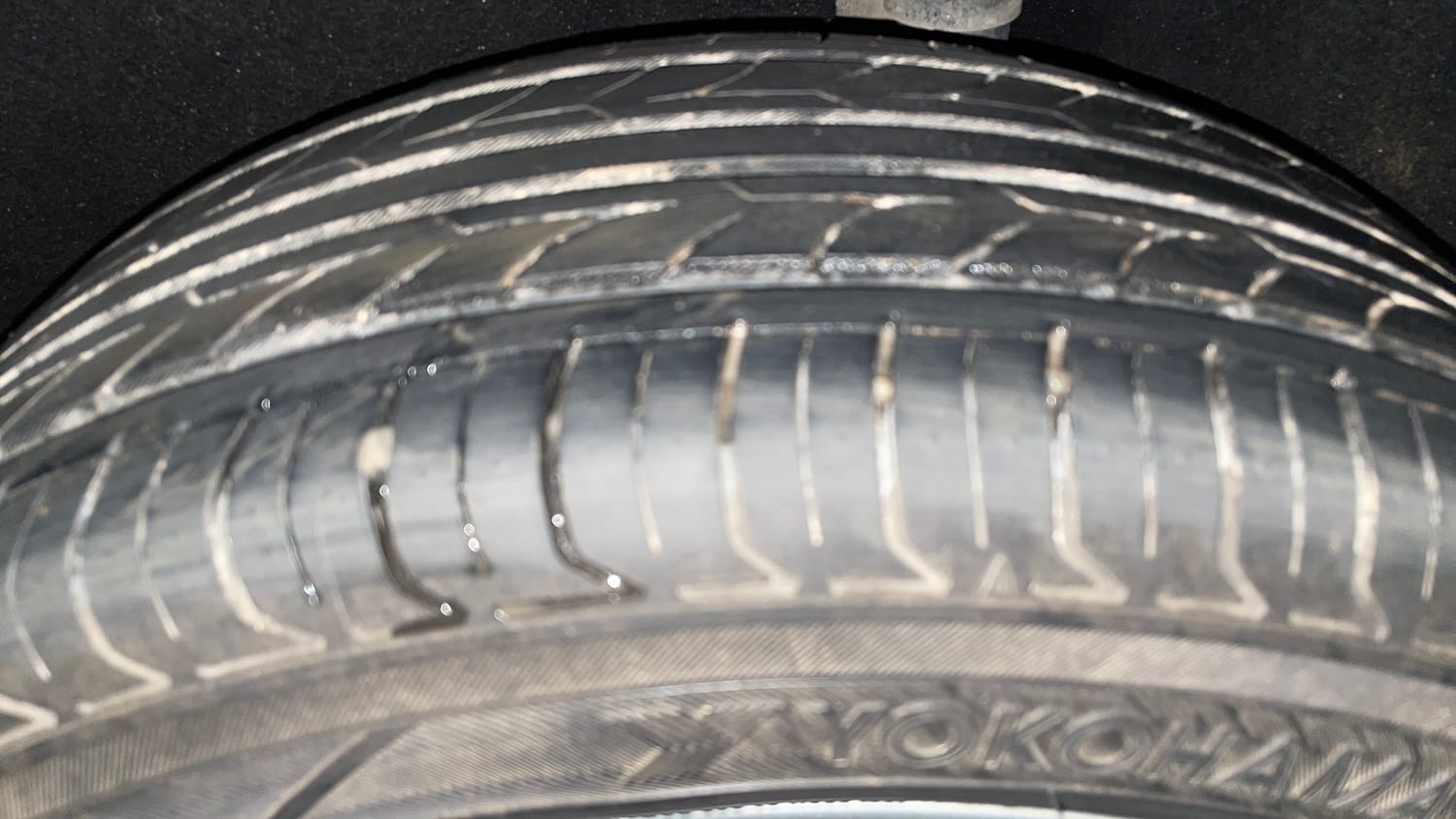 Used 2021 Ford EcoSport Titanium 1.5L TDCi Diesel Manual tyres LEFT REAR TYRE TREAD VIEW