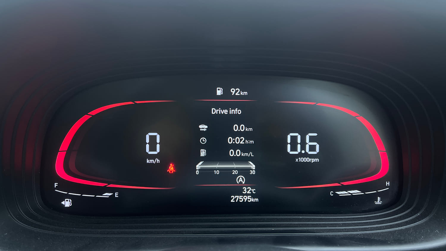 Used 2023 Hyundai Venue SX 1.2 Petrol Petrol Manual interior CLUSTERMETER VIEW
