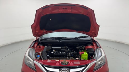 Used 2020 Toyota Glanza V CVT Petrol Automatic engine ENGINE & BONNET OPEN FRONT VIEW