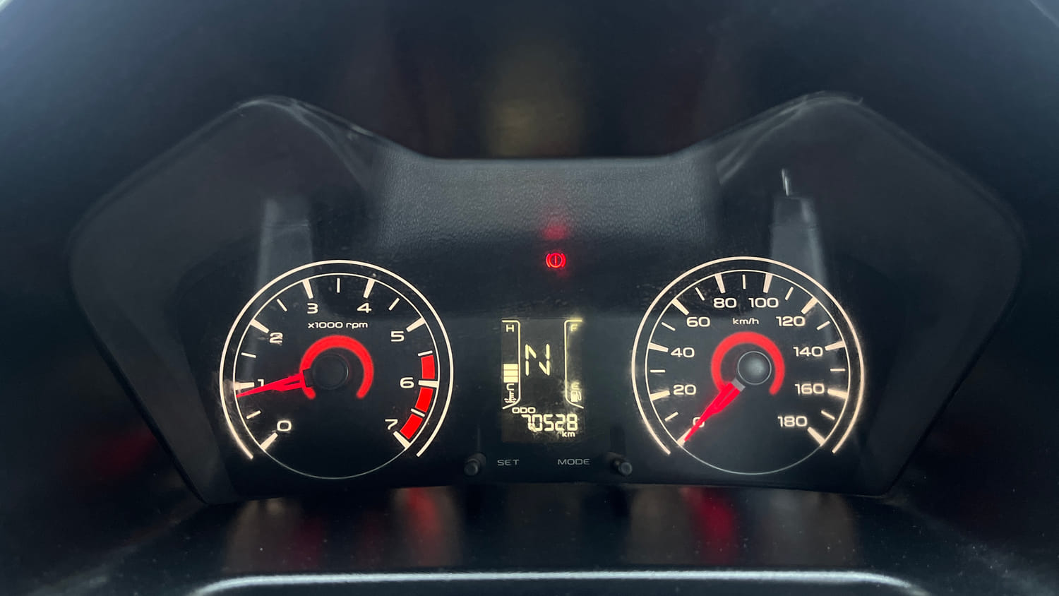 Used 2018 Mahindra KUV100 NXT K2 6 STR Petrol Manual interior CLUSTERMETER VIEW