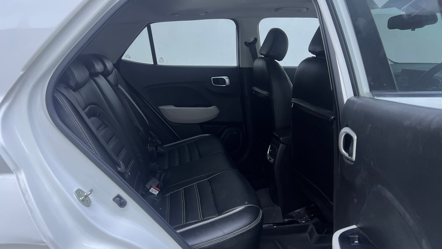 Used 2023 Hyundai Venue SX 1.2 Petrol Petrol Manual interior RIGHT SIDE REAR DOOR CABIN VIEW