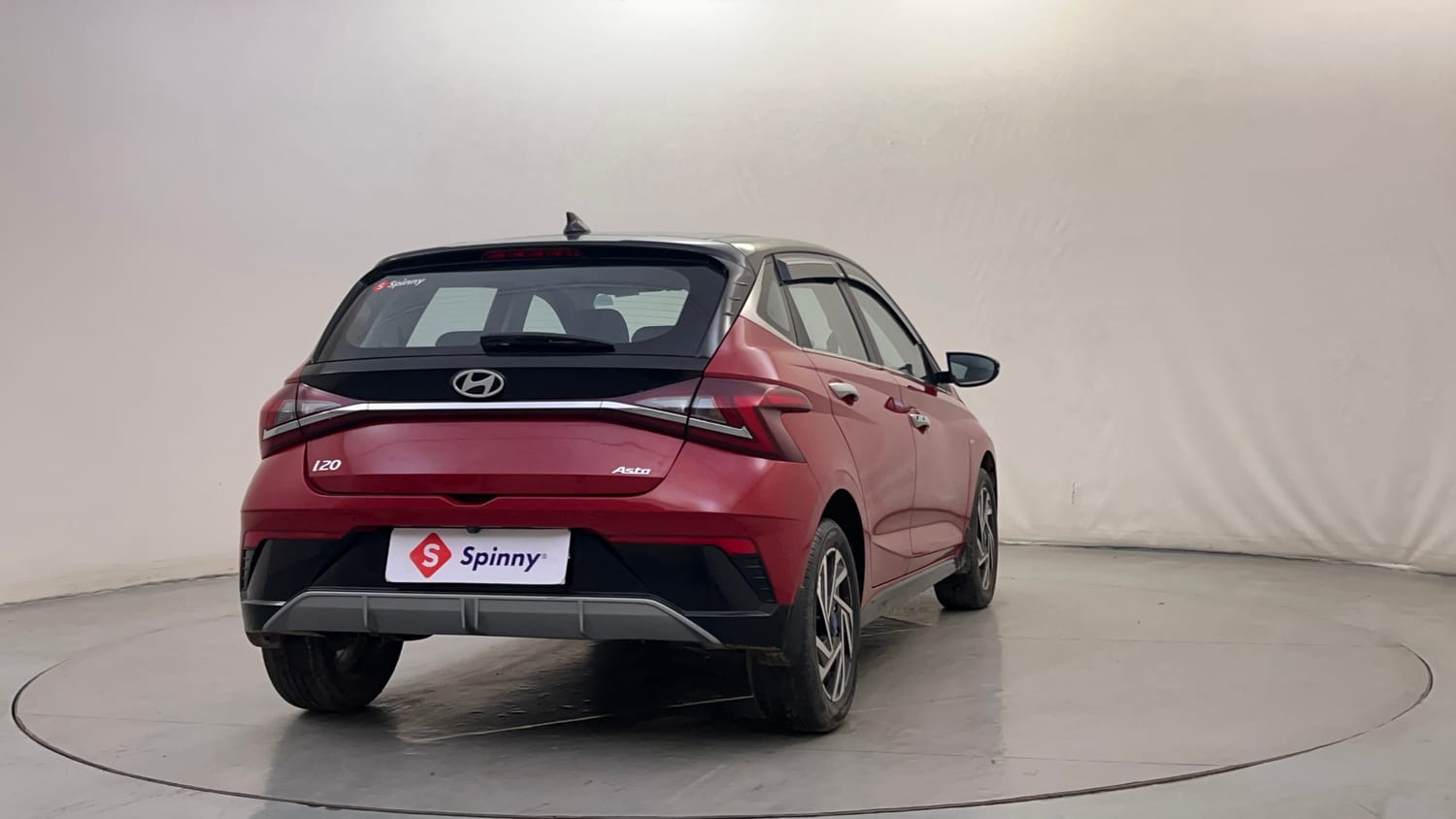Used 2024 Hyundai New i20 Asta (O) 1.2 IVT Petrol Automatic exterior RIGHT REAR CORNER VIEW