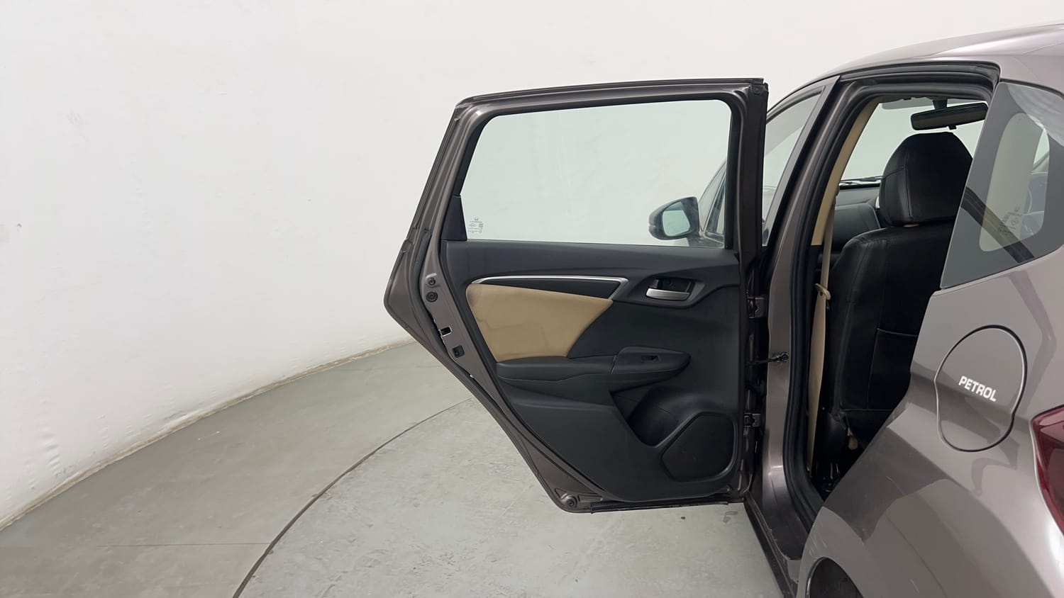 Used 2017 Honda Jazz V Petrol Petrol Manual interior LEFT REAR DOOR OPEN VIEW