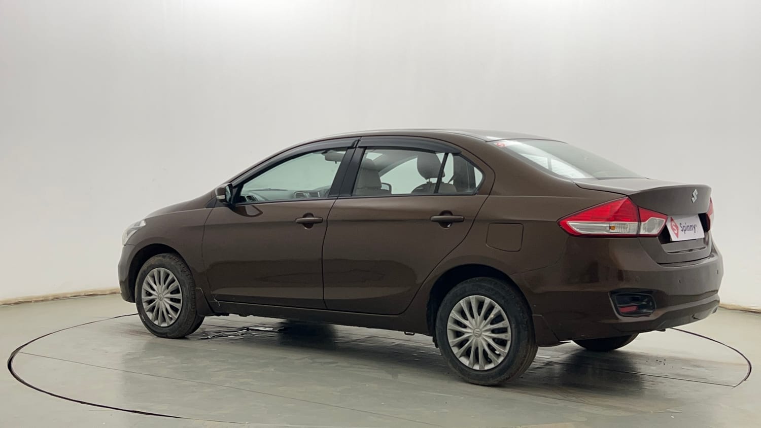 Used 2018 Maruti Suzuki Ciaz Delta 1.4 MT Petrol Manual exterior LEFT REAR CORNER VIEW