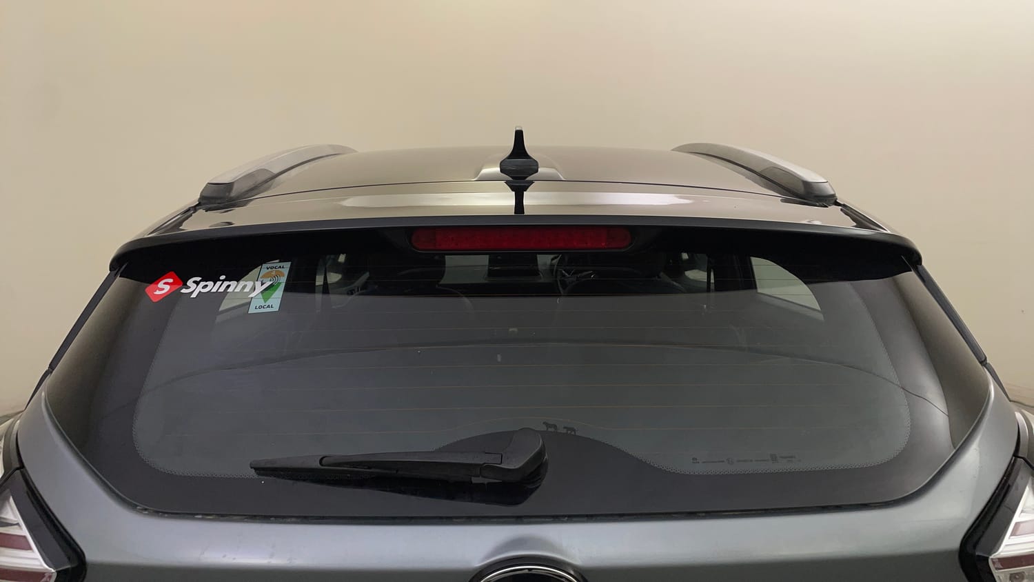 Used 2022 Tata Nexon XZ Plus (O) Dark Edition Petrol Manual exterior BACK WINDSHIELD VIEW