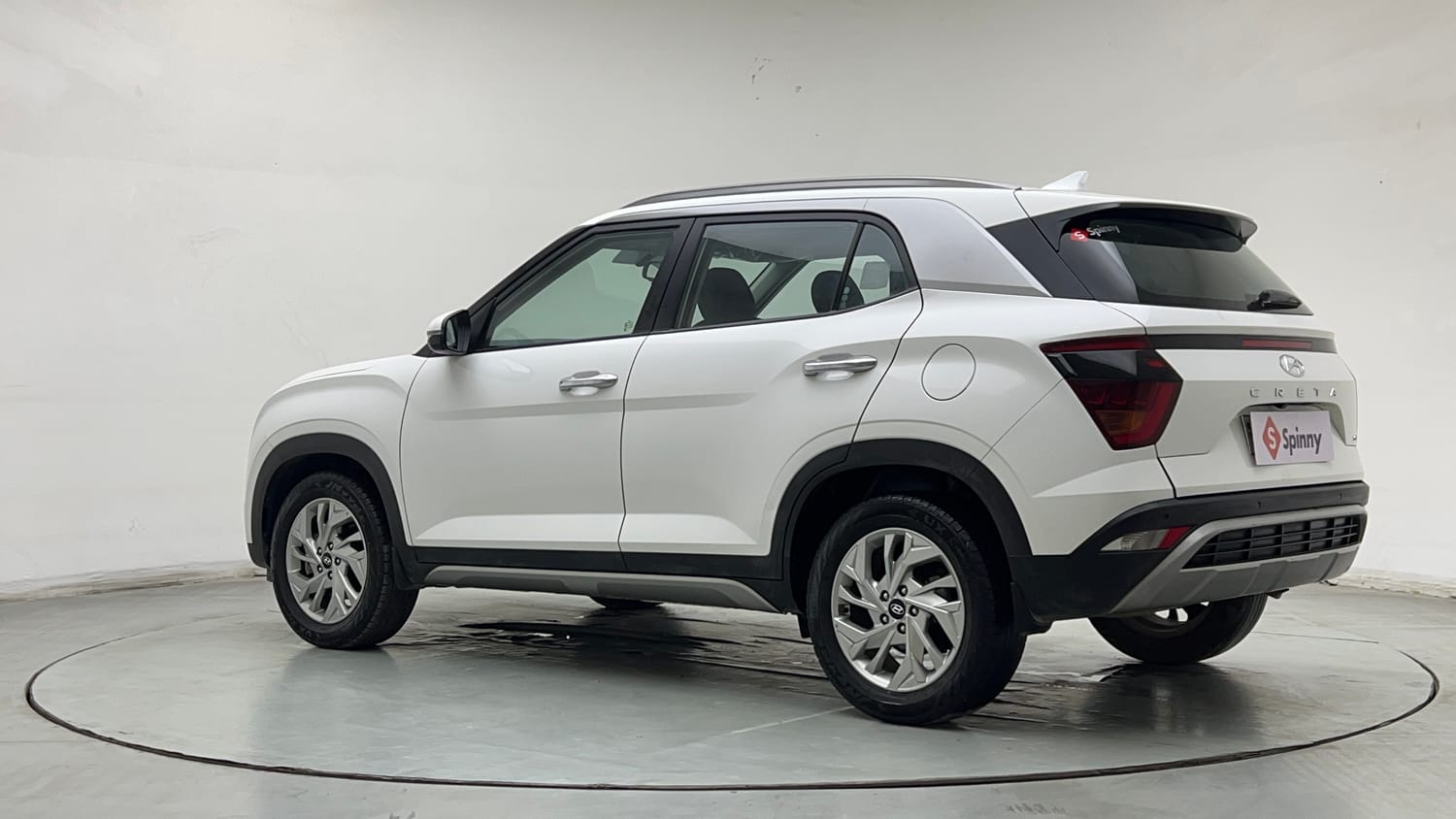 Used 2022 Hyundai Creta SX 1.5 Petrol Petrol Manual exterior LEFT REAR CORNER VIEW