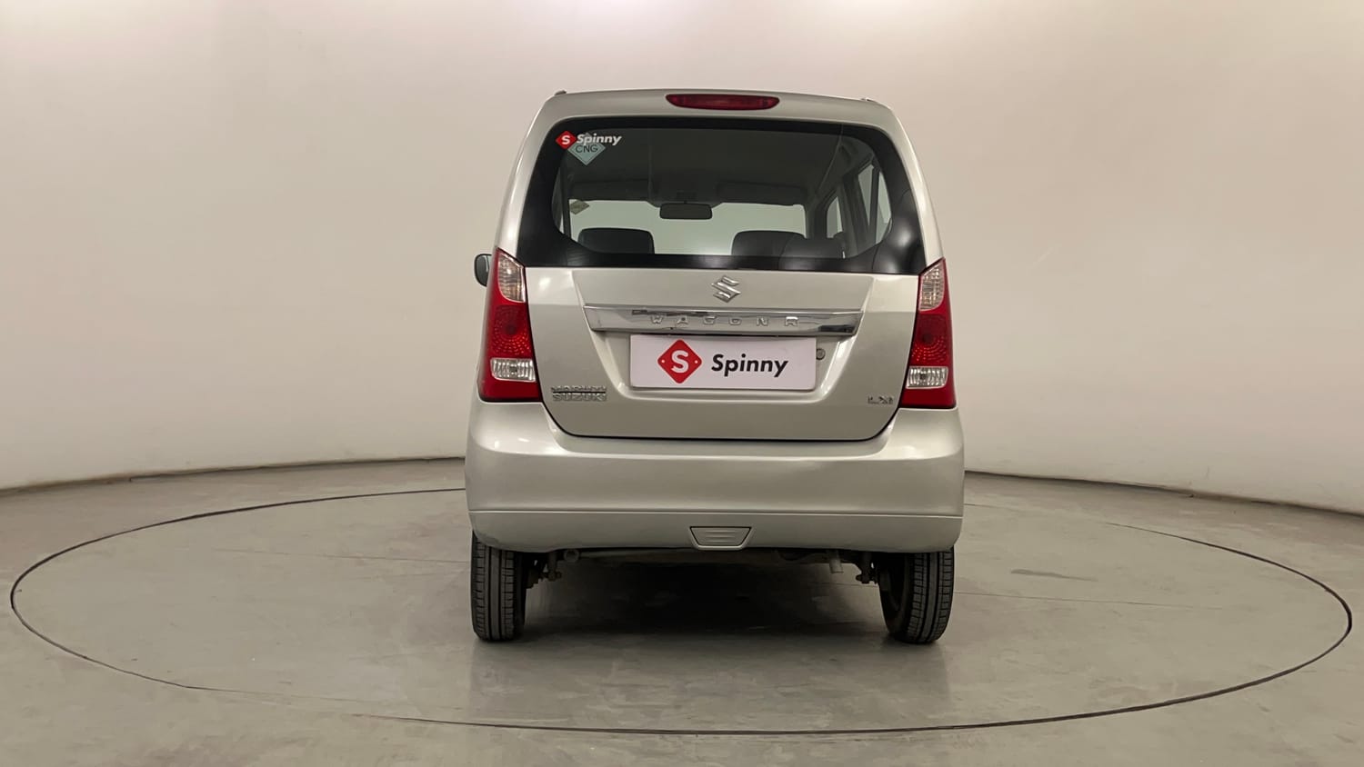Used 2012 Maruti Suzuki Wagon R 1.0 LXi CNG Cng Manual exterior BACK VIEW