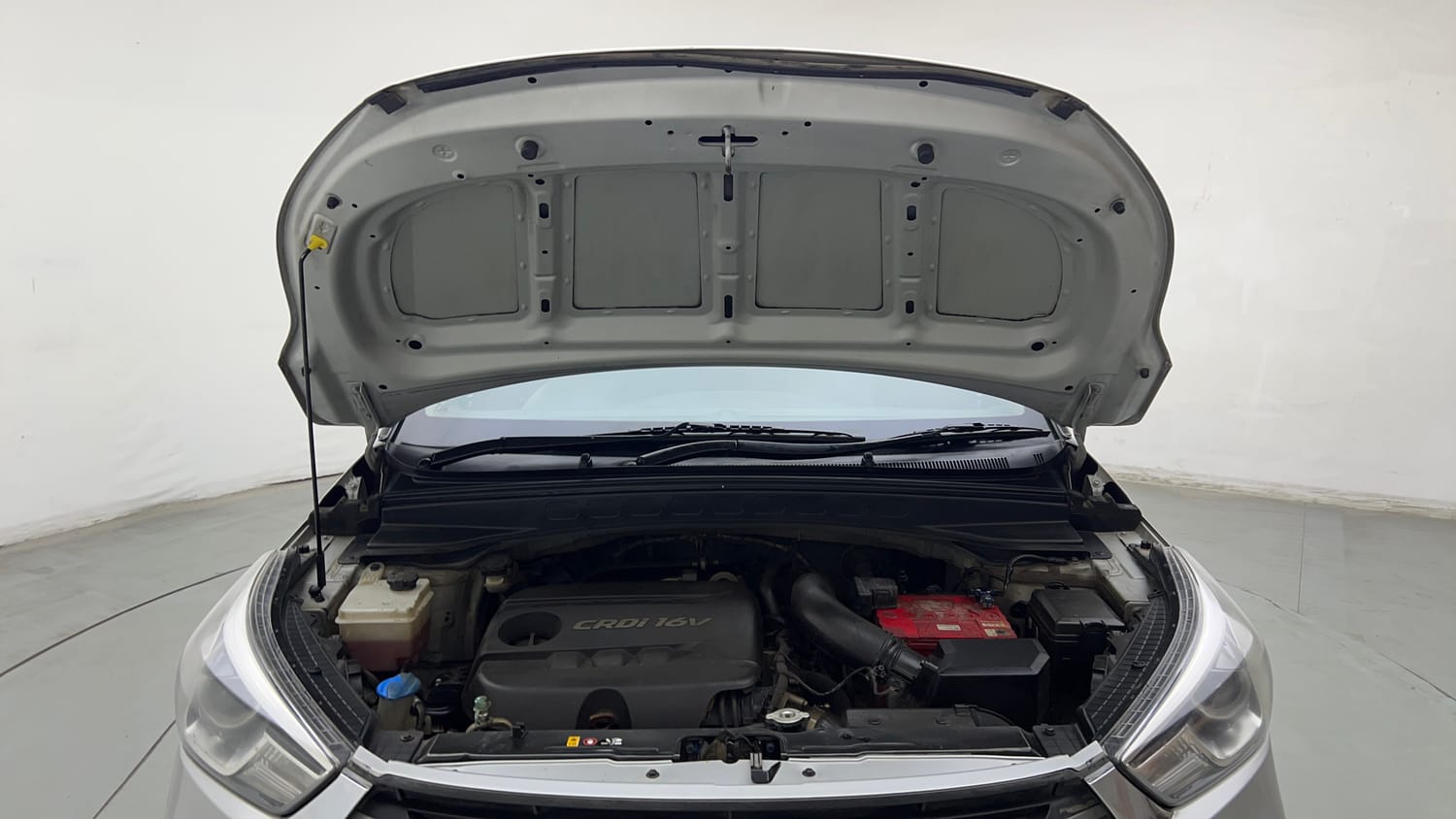 Used 2018 Hyundai Creta SX 1.6 AT CRDi Diesel Automatic engine ENGINE & BONNET OPEN FRONT VIEW