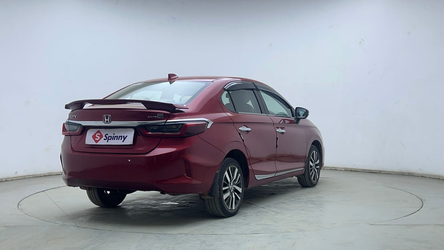 Used 2021 Honda City ZX CVT Petrol Petrol Automatic exterior RIGHT REAR CORNER VIEW
