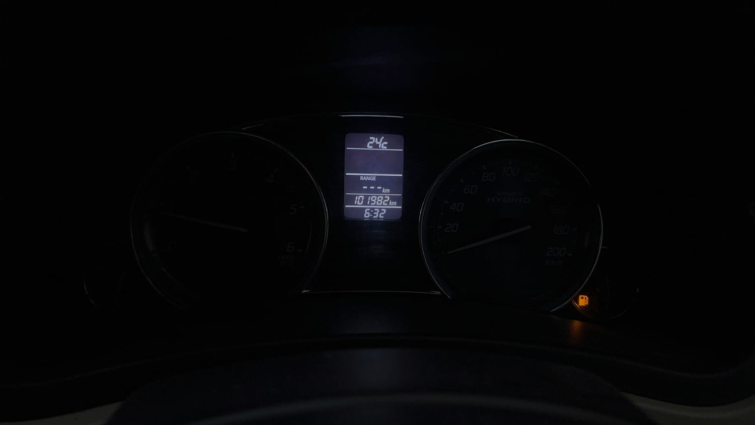 Used 2017 Maruti Suzuki Ciaz Zeta 1.3 Hybrid Diesel Manual interior CLUSTERMETER VIEW