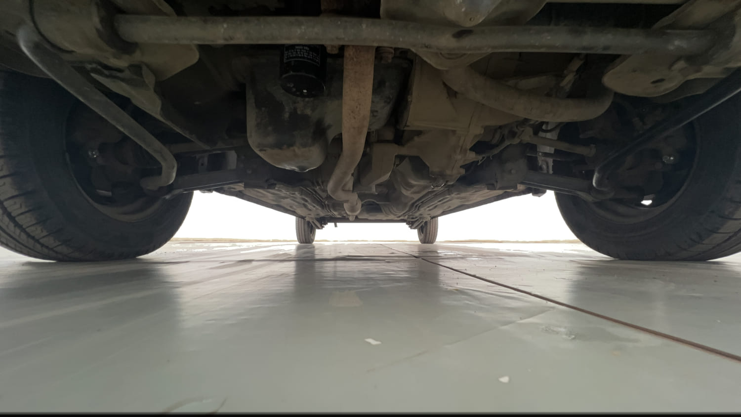 Used 2019 Maruti Suzuki Alto 800 VXi (O) Petrol Manual extra FRONT LEFT UNDERBODY VIEW