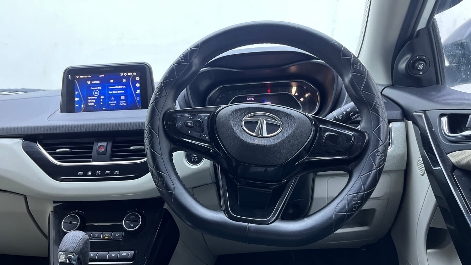 Used 2023 Tata Nexon XZA Plus Petrol Automatic interior STEERING VIEW