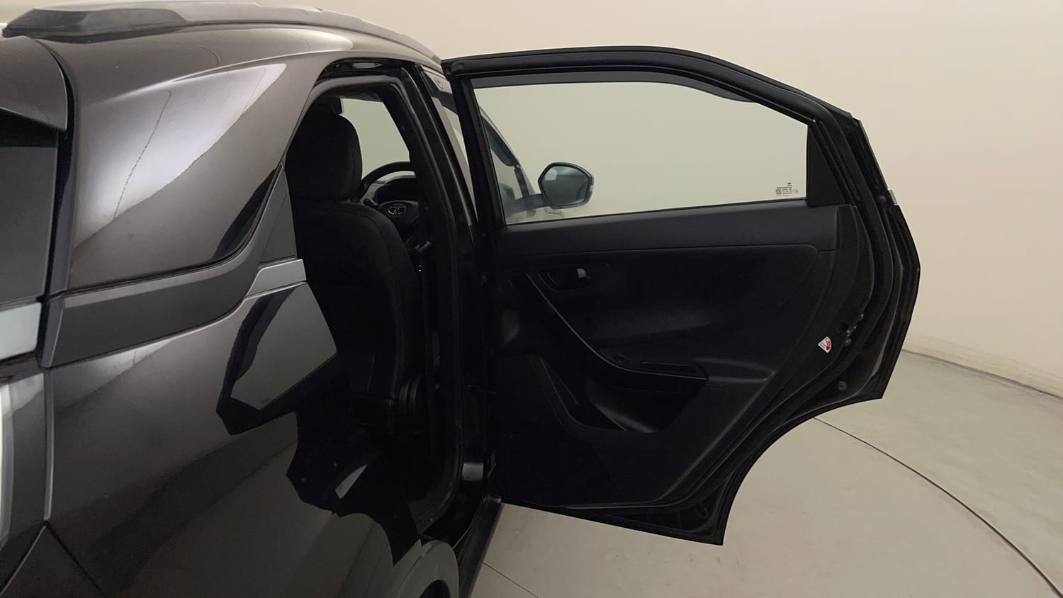 Used 2022 Tata Nexon XZ Plus (O) Dark Edition Petrol Manual interior RIGHT REAR DOOR OPEN VIEW