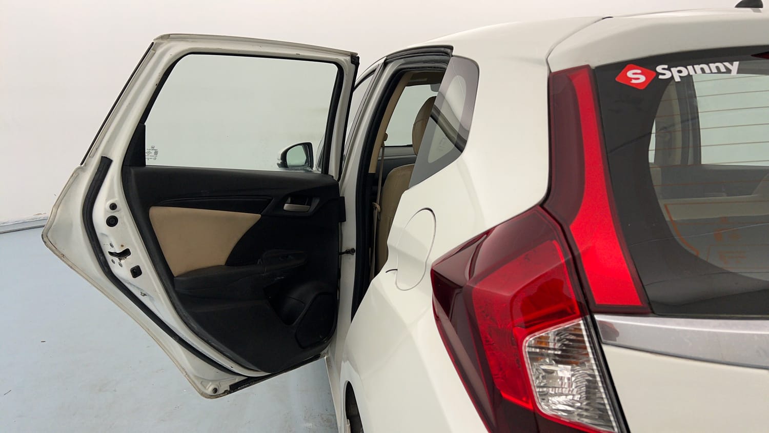 Used 2018 Honda Jazz V Petrol Petrol Manual interior LEFT REAR DOOR OPEN VIEW