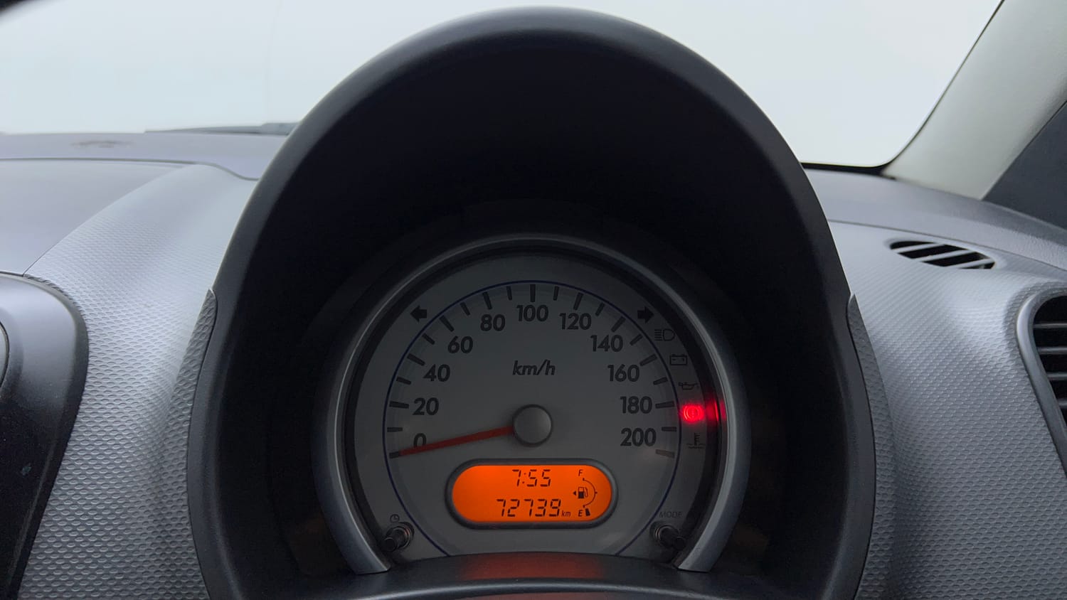 Used 2015 Maruti Suzuki Ritz Lxi BS-IV Petrol Manual interior CLUSTERMETER VIEW