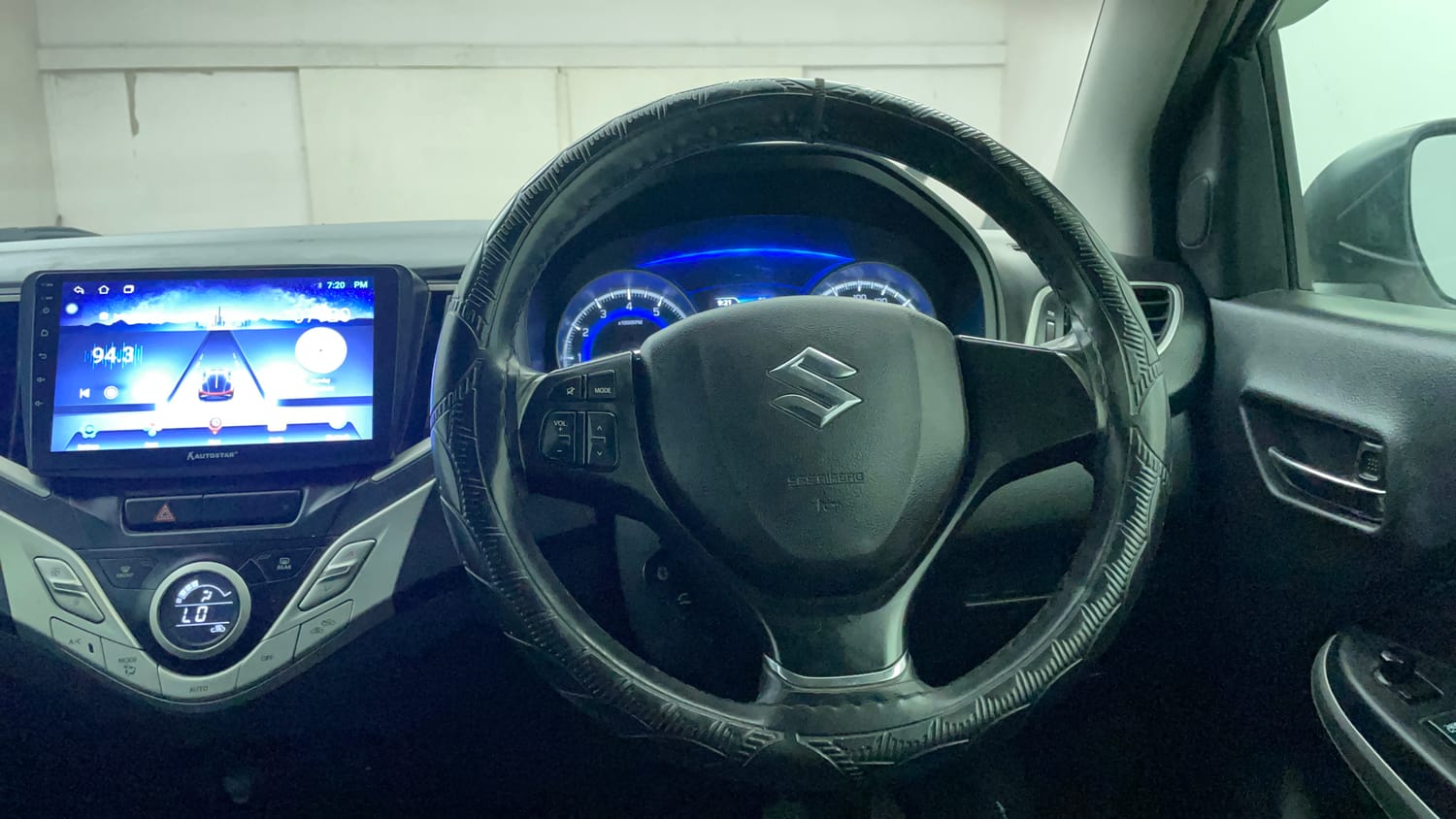Used 2018 Maruti Suzuki Baleno Zeta 1.2 Petrol Manual interior STEERING VIEW