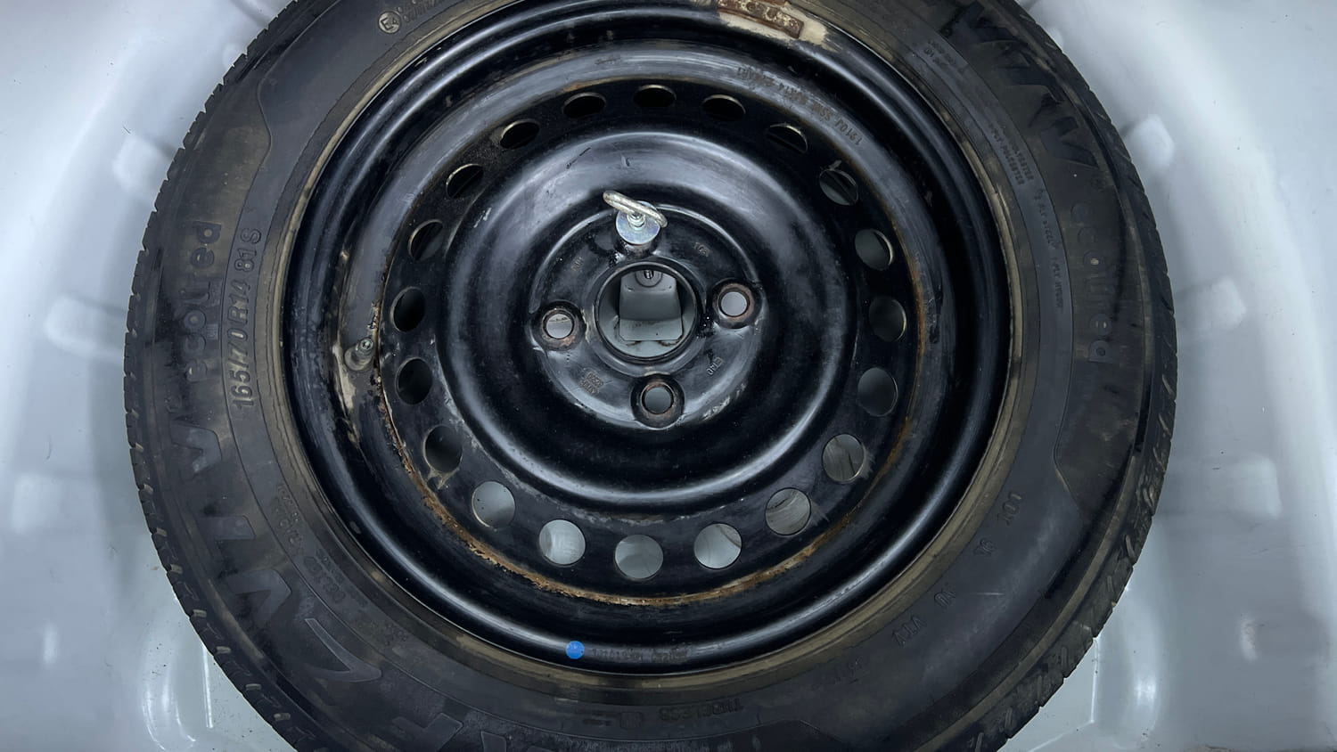 Used 2020 Maruti Suzuki S-Presso VXi Plus AMT Petrol Automatic tyres SPARE TYRE VIEW