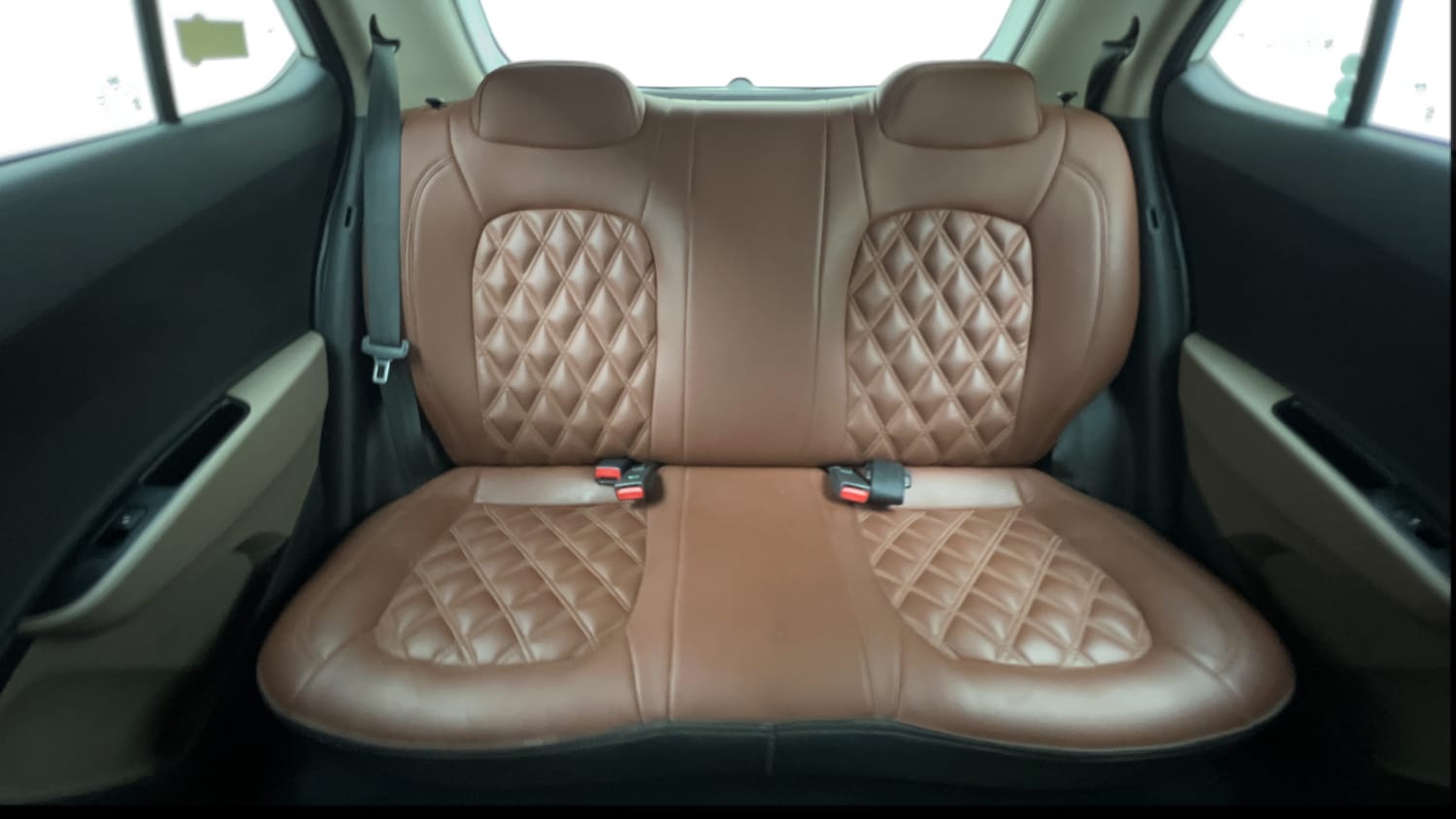 Used 2018 Hyundai Grand i10 Sportz 1.2 Kappa VTVT Petrol Manual interior REAR SEAT CONDITION VIEW